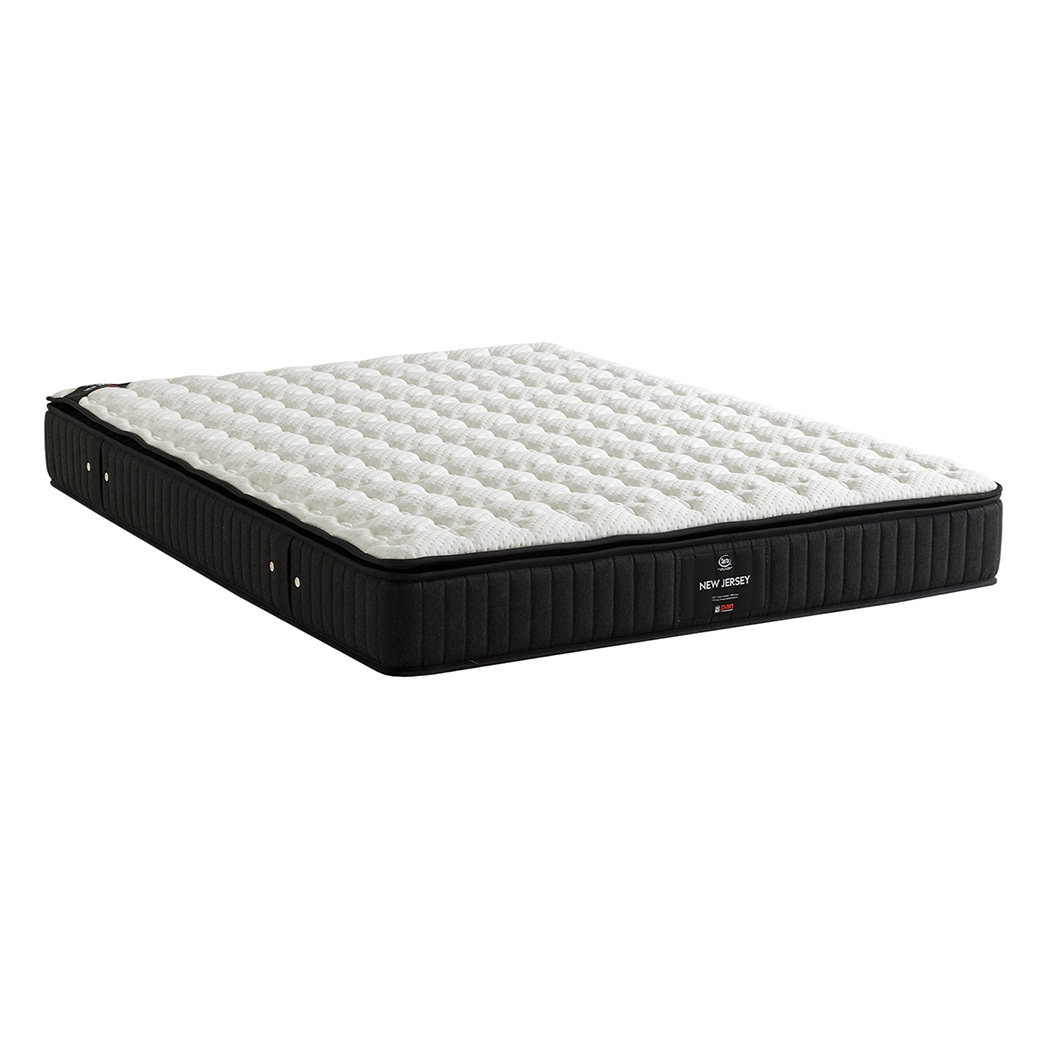 Matratze 160x200 Hybrid New Jersey MR MATTRESS hochelastische Schaumstofffedern