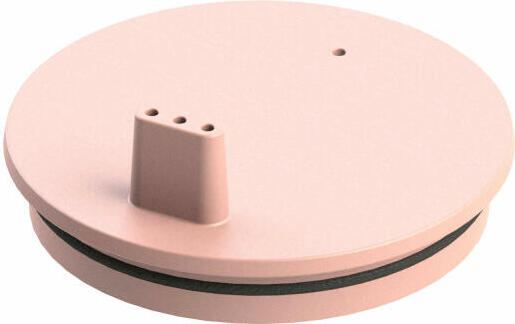 Stelton A/S Rig-Tig Trinkschabel Moomin ABC Salmon, Trinkaufsatz für Becher, Kunststoff, Rosa, Z00707