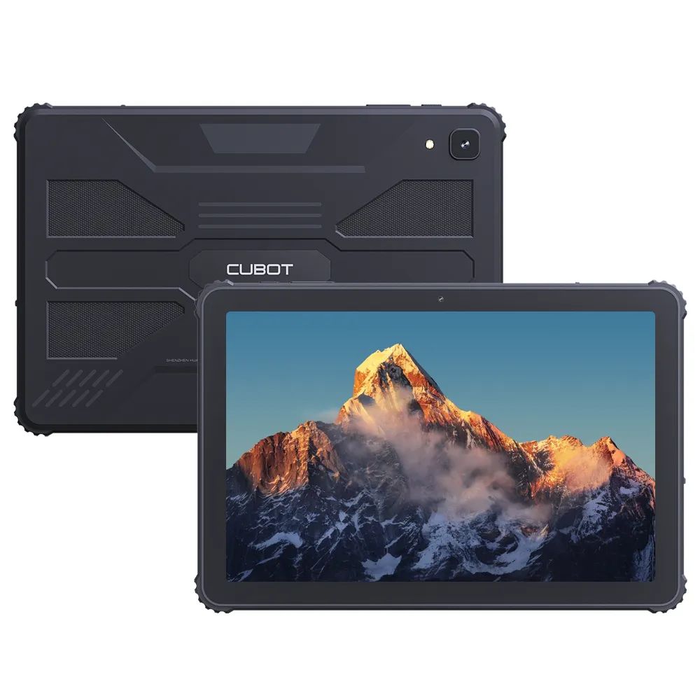Cubot TAB KINGKONG, odolný tablet, Android 13, vodotesný podľa IP68, 16 GB RAM (8 GB + 8 GB rozšírená), 256 GB ROM, 10600 mAh, 10,1-palcový displej FHD+