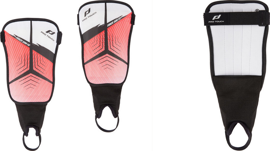 PRO TOUCH Schienbein-Schützer Force 500 FS REDDARK/WHITE/BLACK XS 413246