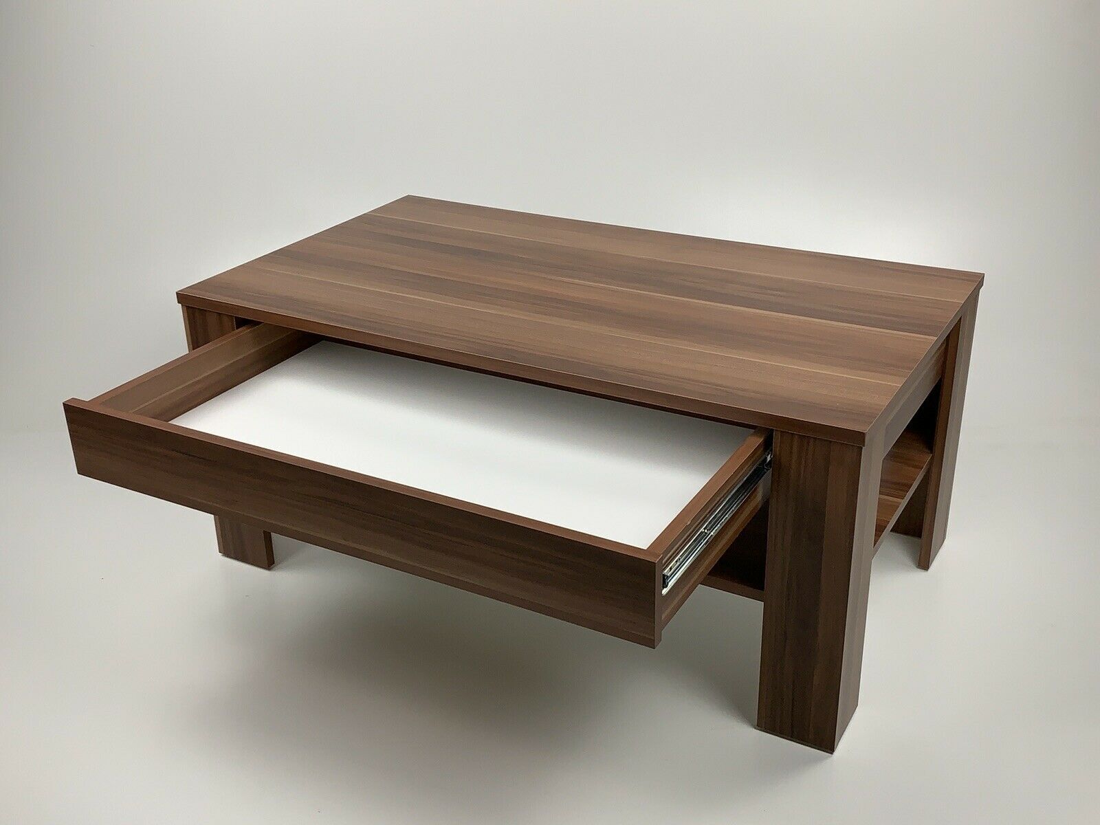 Möbel SD Couchtisch EWA mit Schubkasten Nussbaum Optik 20172