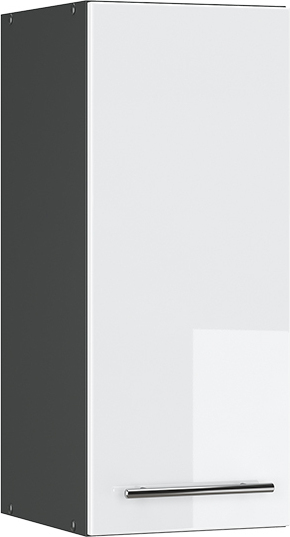 Élément Haut Coulissant Fame-Line Vicco 30 Cm – Anthracite Chêne, Cuisine Moderne