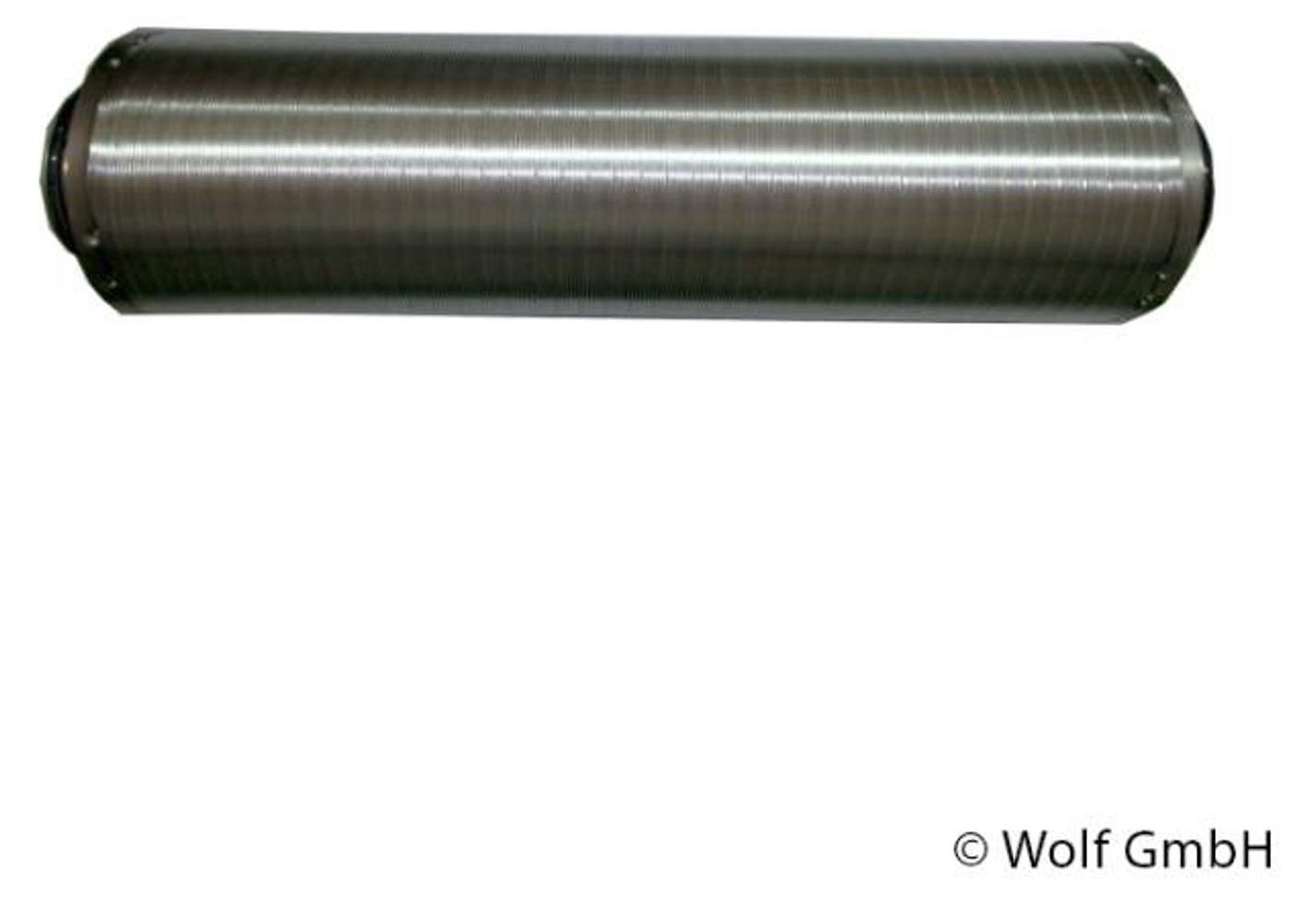 Wolf Schalldämpfer DN180 L:1000mm mit 50mm Dämmung, für CWL 2575814