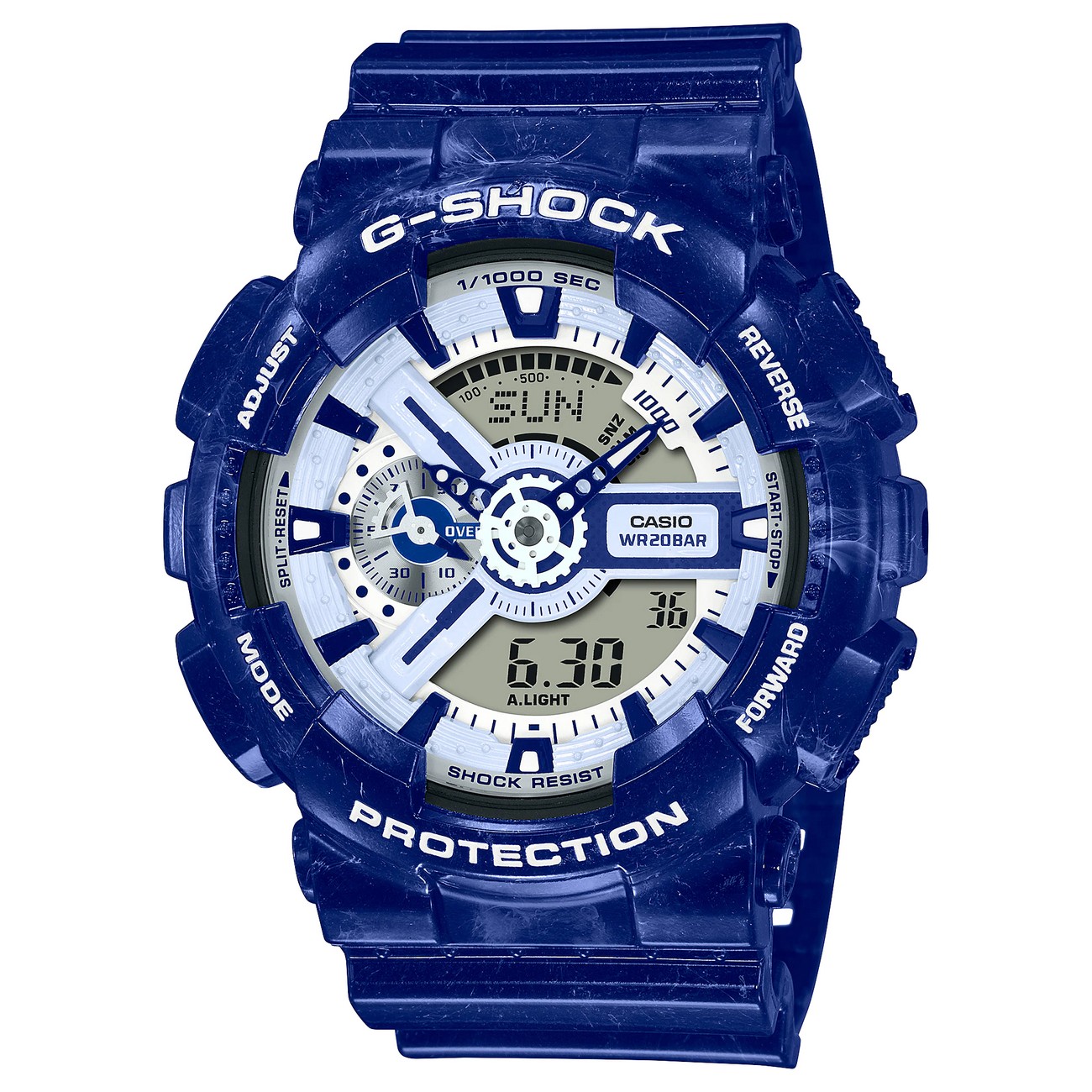 Casio - Hodinky - Pánske - Quartz - G-Shock - GA-110BWP-2AER