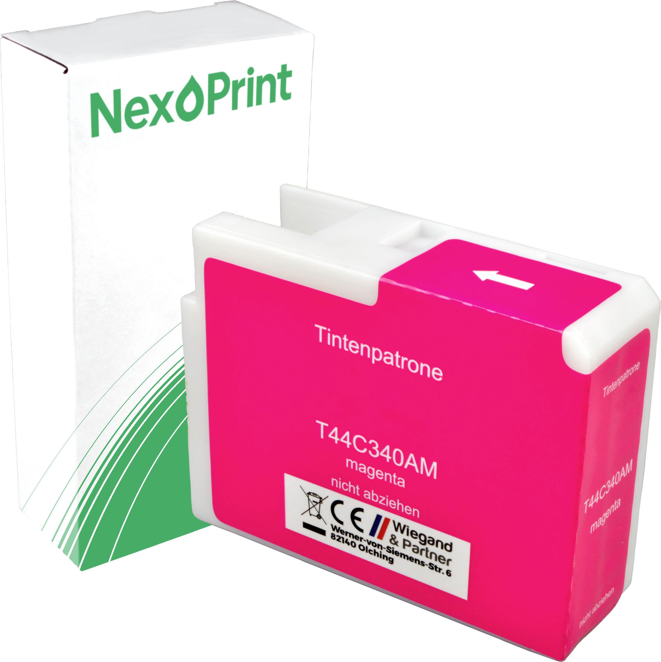 NexoPrint Druckerpatrone kompatibel zu Epson C13T44C340 SJIC36P(M) magenta ColorWorks CW-C 6500 Pe Epson ColorWorks CW-C 6500 Ae Epson ColorWorks CW-C 6000 Pe Epson ColorWorks CW-C 6000 Ae Epson ColorWorks C 6500 T44C340-WB