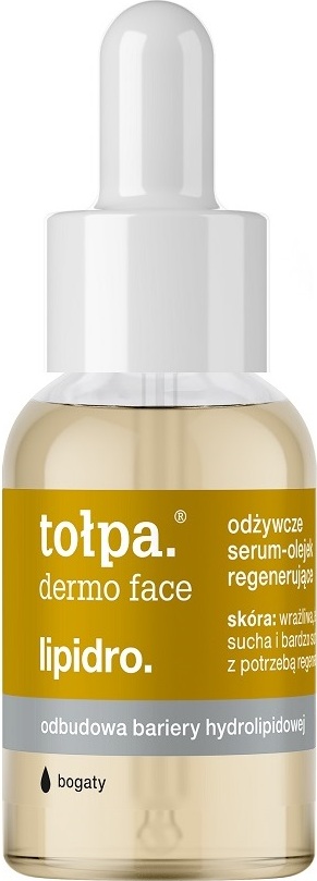TOPA Dermo Face Lipidro Rich Nährendes Regenerierendes Serum-Öl - Wiederaufbau der Hydrolipidbarriere 30 ml