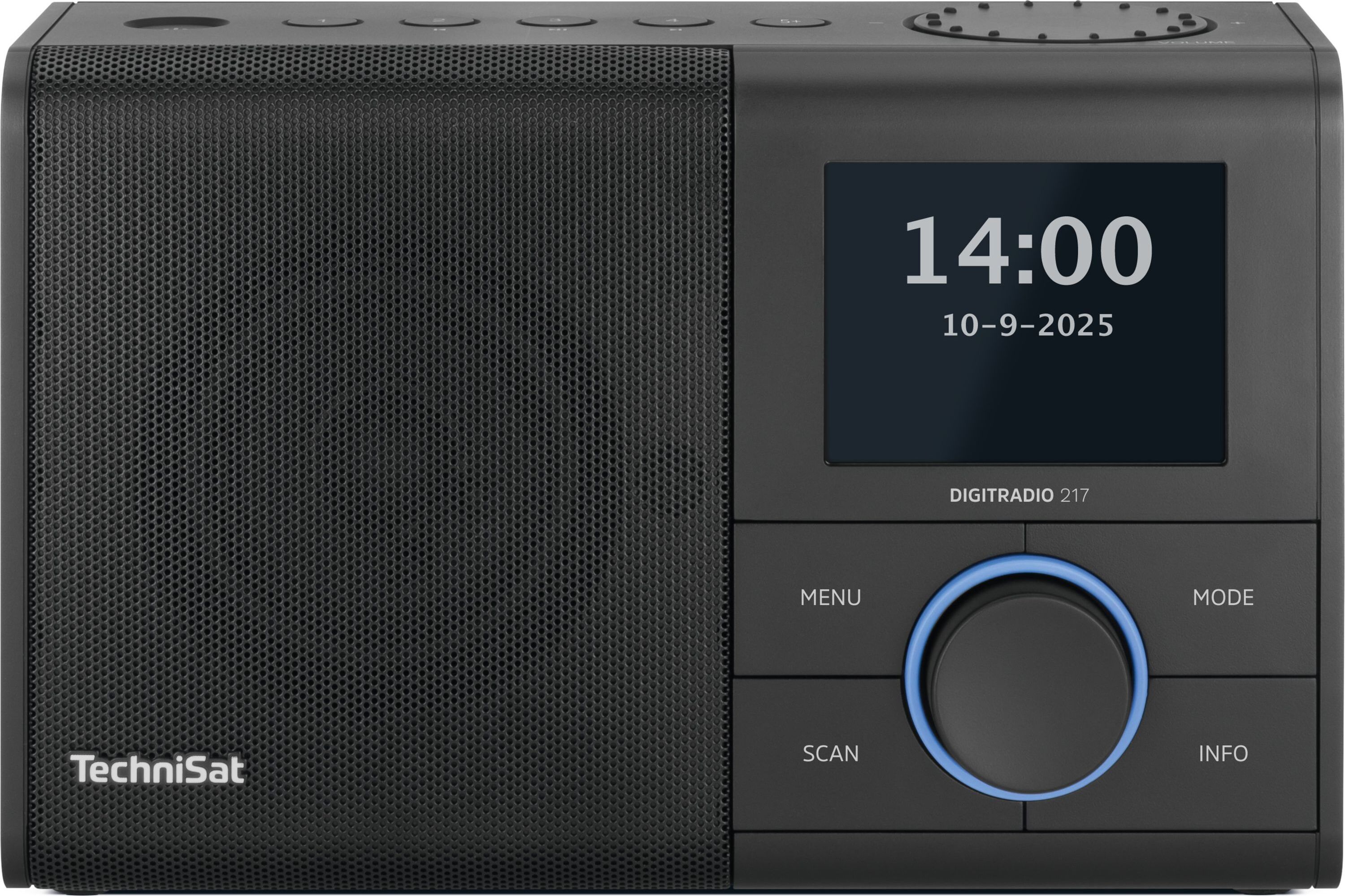 TechniSat DIGITRADIO 217 – tragbares DAB+ Radio (UKW, Bluetooth, Weckzeiten) 0000/3998
