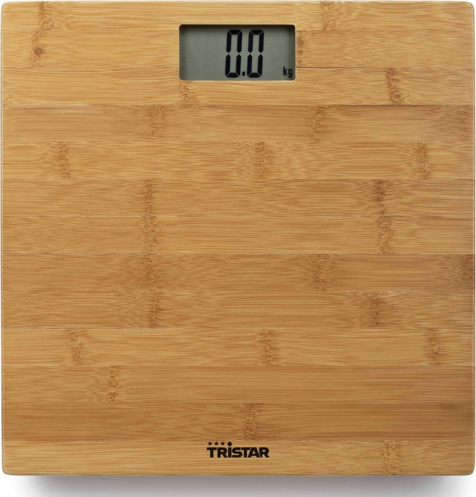 Tristar Haushaltsgeräte Tristar Personenwaage 180 kg Bambus 427180