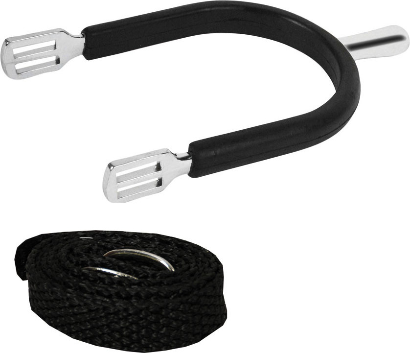 Waldhausen Sporenset mit Sporenschutz und Sporenriemen 30 mm für Damen