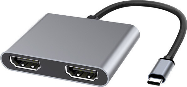 INF Typ-C-Hub 2-in-1: Dual-HDMI-Ausgang für reibungslose Verbindung 354141