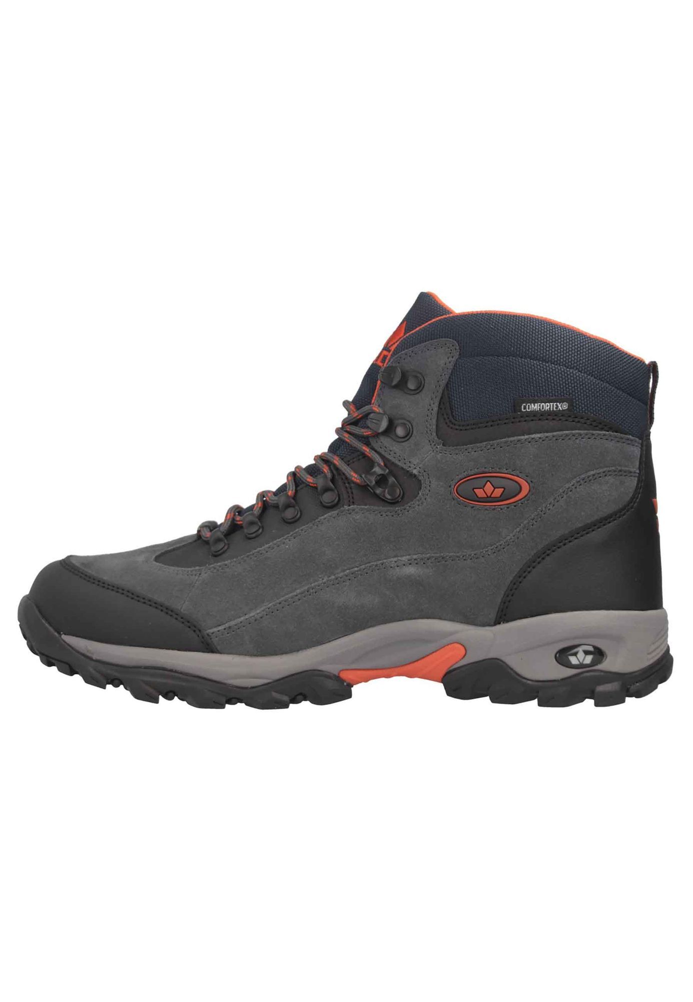 LICO outdoorová/treková obuv v antracitovej farbe 220080 / 220081 veľká pánska obuv