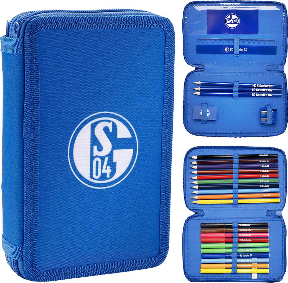 FC Gelsenkirchen-Schalke 04 e. V. FC Schalke 04 Federmappe Logo 25-teilig 27605