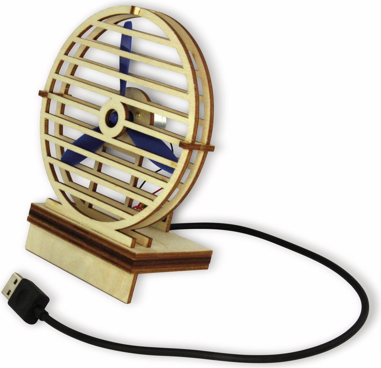 SOL-EXPERT stavebná sada, USB ventilátor