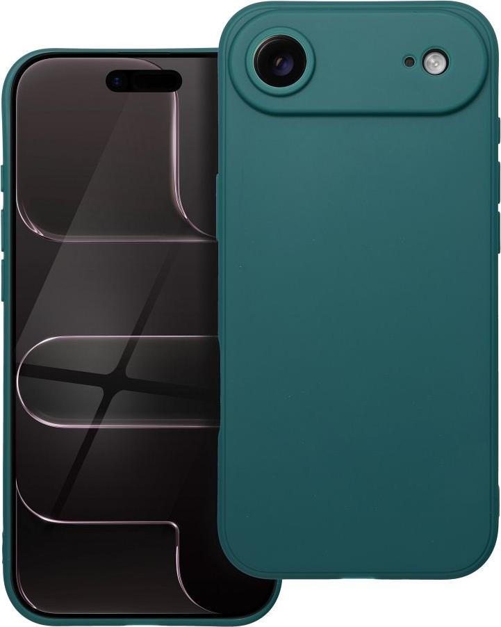 MATT puzdro na mobilný telefón vhodné pre IPHONE 17 Air tmavo zelené