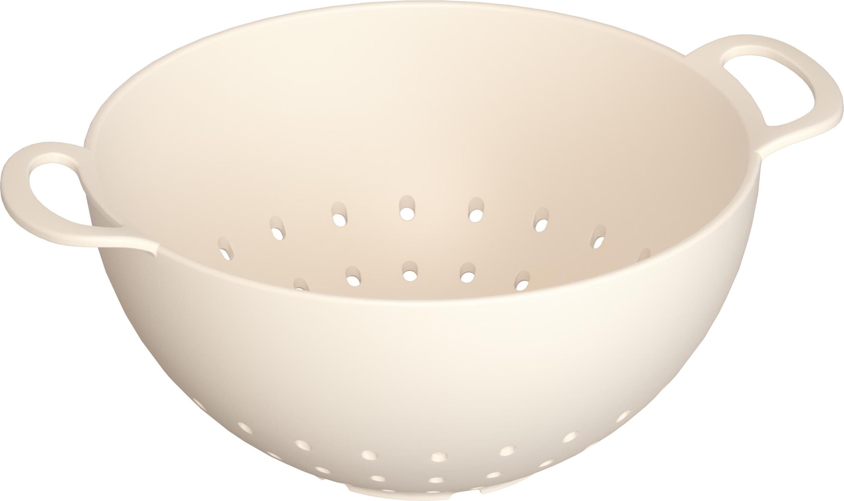 Magu Robuster Seiher im Natur-Design aus 98 % Biopolymer, spülmaschinengeeignet 135042