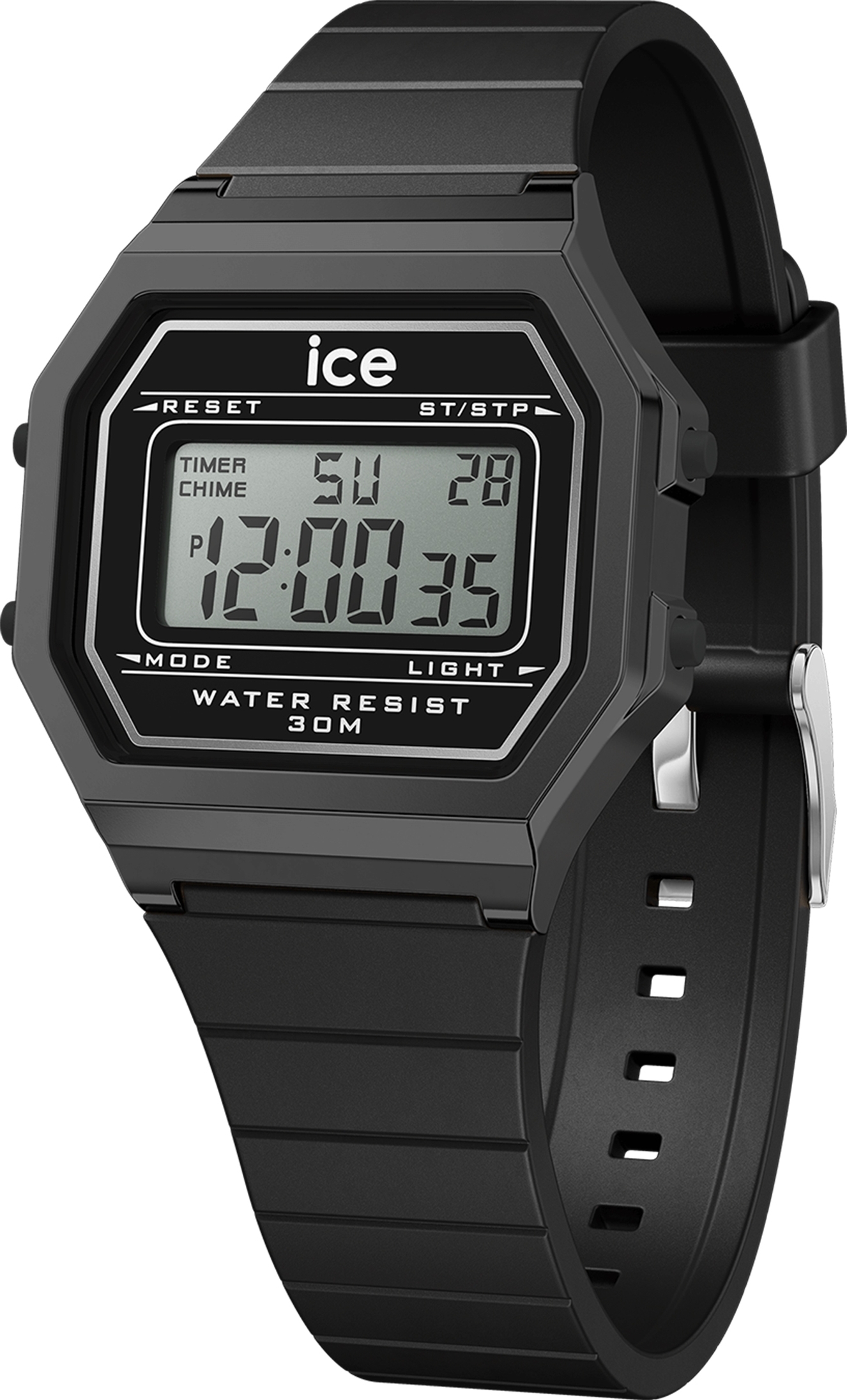 Hodinky Ice Watch Digital 'Ice Digit Retro - Black' Kind Uhr (Small) 022900