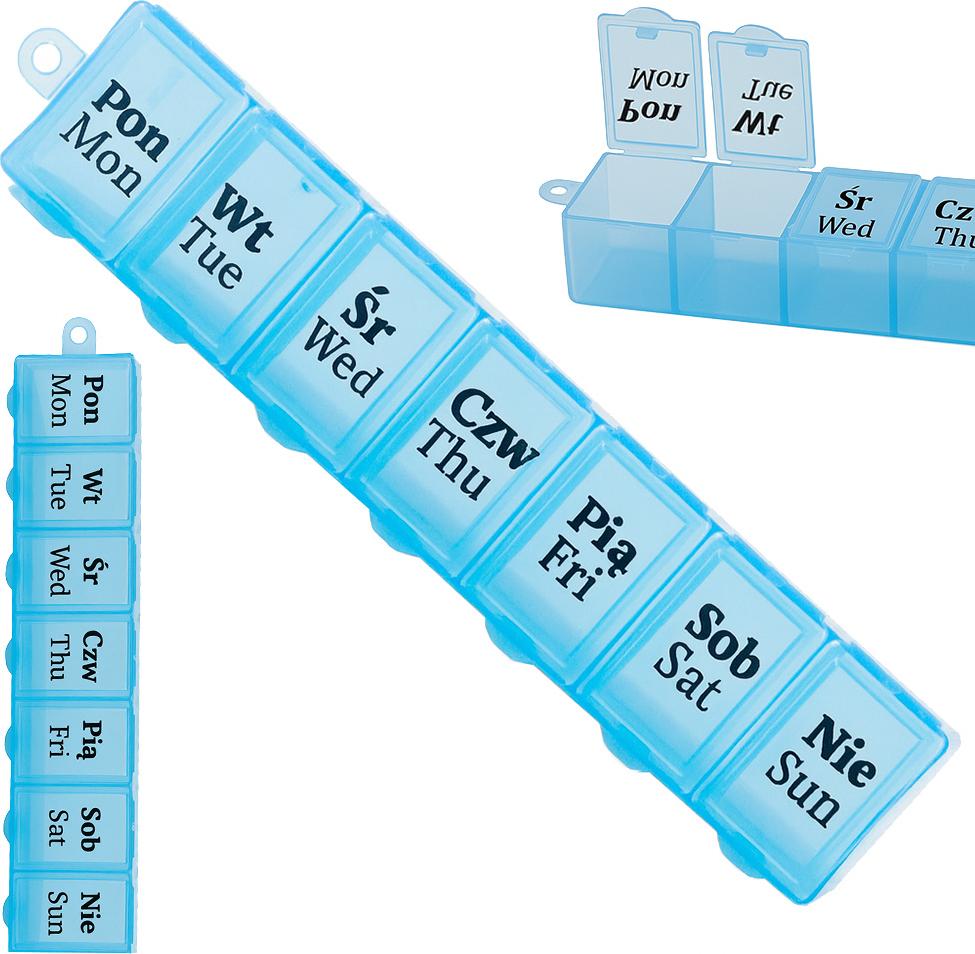 Verk Medikamentenbehälter Wochen-Medikamentenkassette 7-Tage-Ergänzungsorganizer 15850_N