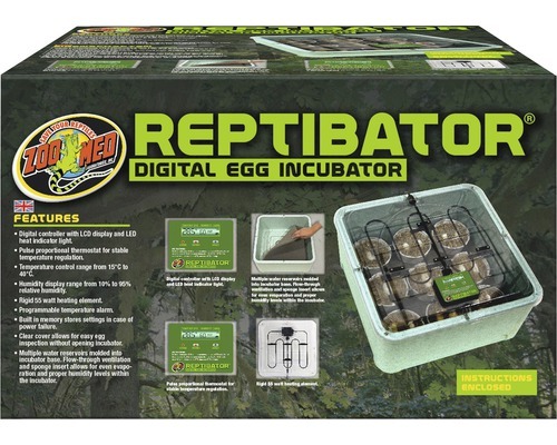 Zoo Med Europe Inkubator Zoo Med für Reptilieneier digital