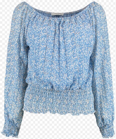 Zabaione Blouse Ka44yal mblue XXL BK-133-149