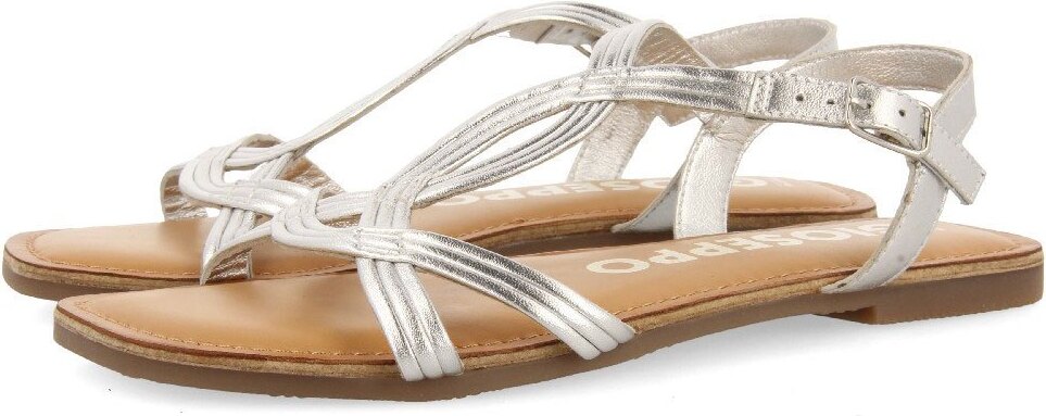 Gioseppo Elbasan Sandalen EU 38 Frau EU 38 71705-P-Silver-38