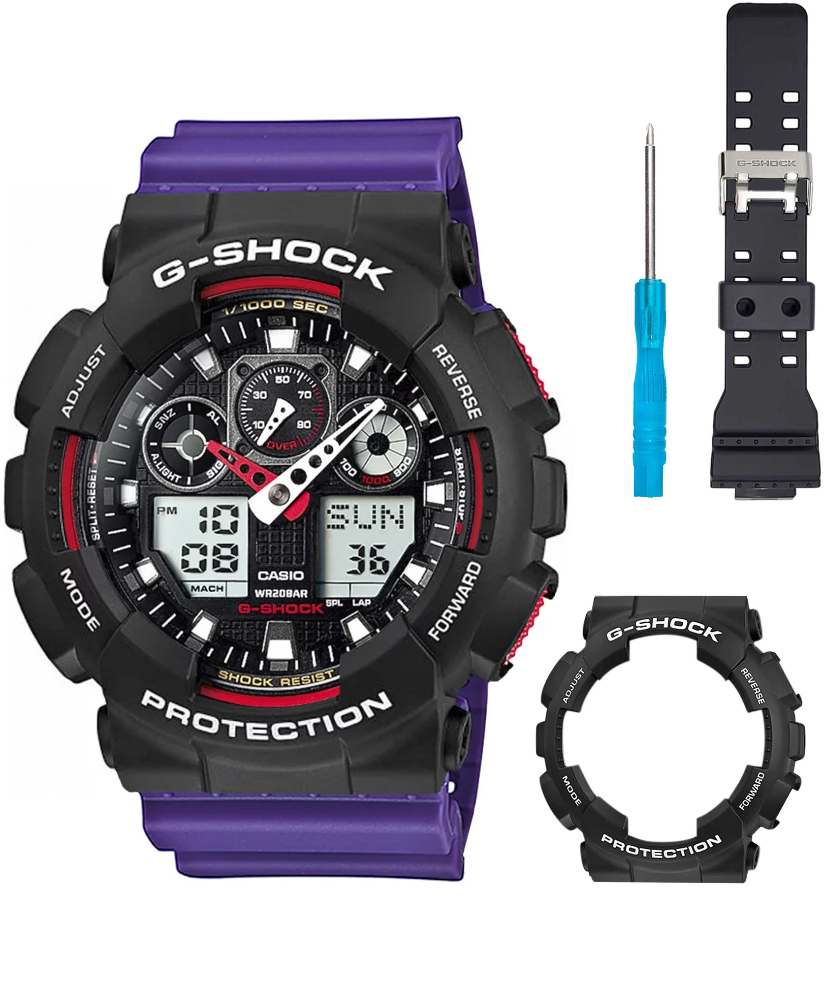 Hodinky Casio G-SHOCK Original GA-100 SET