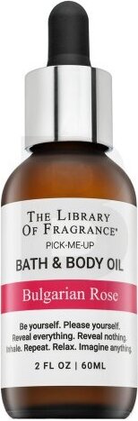 The Library Of Fragrance Bulgarian Rose telový olej unisex 60 ml