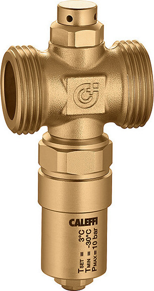 Protimrazový ventil Caleffi pre tepelné čerpadlá, 1 1/4"