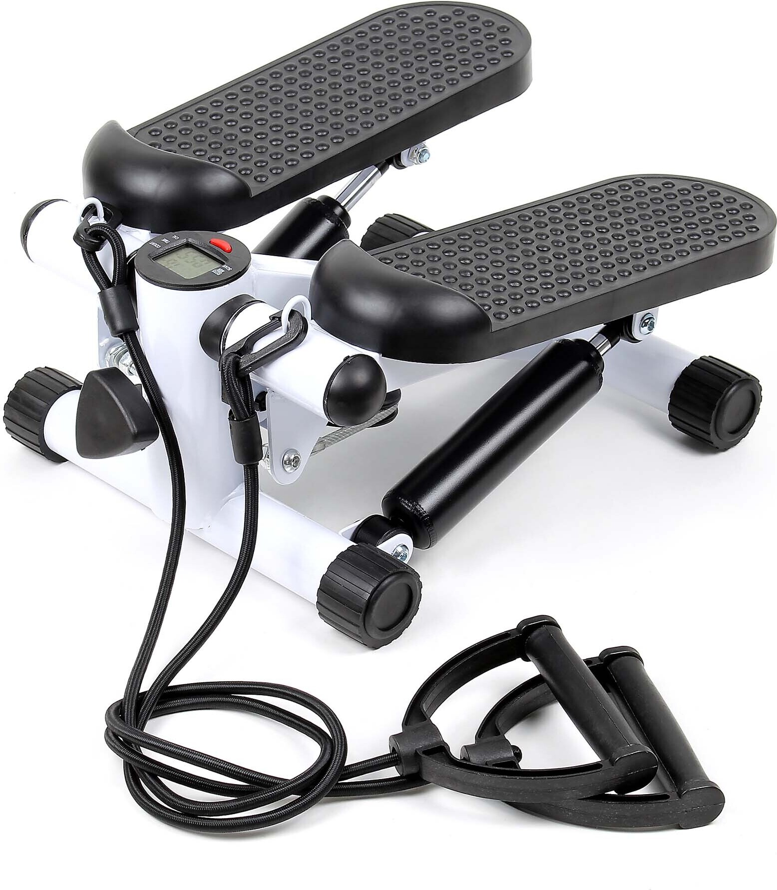 Stepper Latéral VirtuFit ST10 2 En 1 – Avec Ordinateur De Bord Et Câbles De Résistance, Charge Max 100 Kg