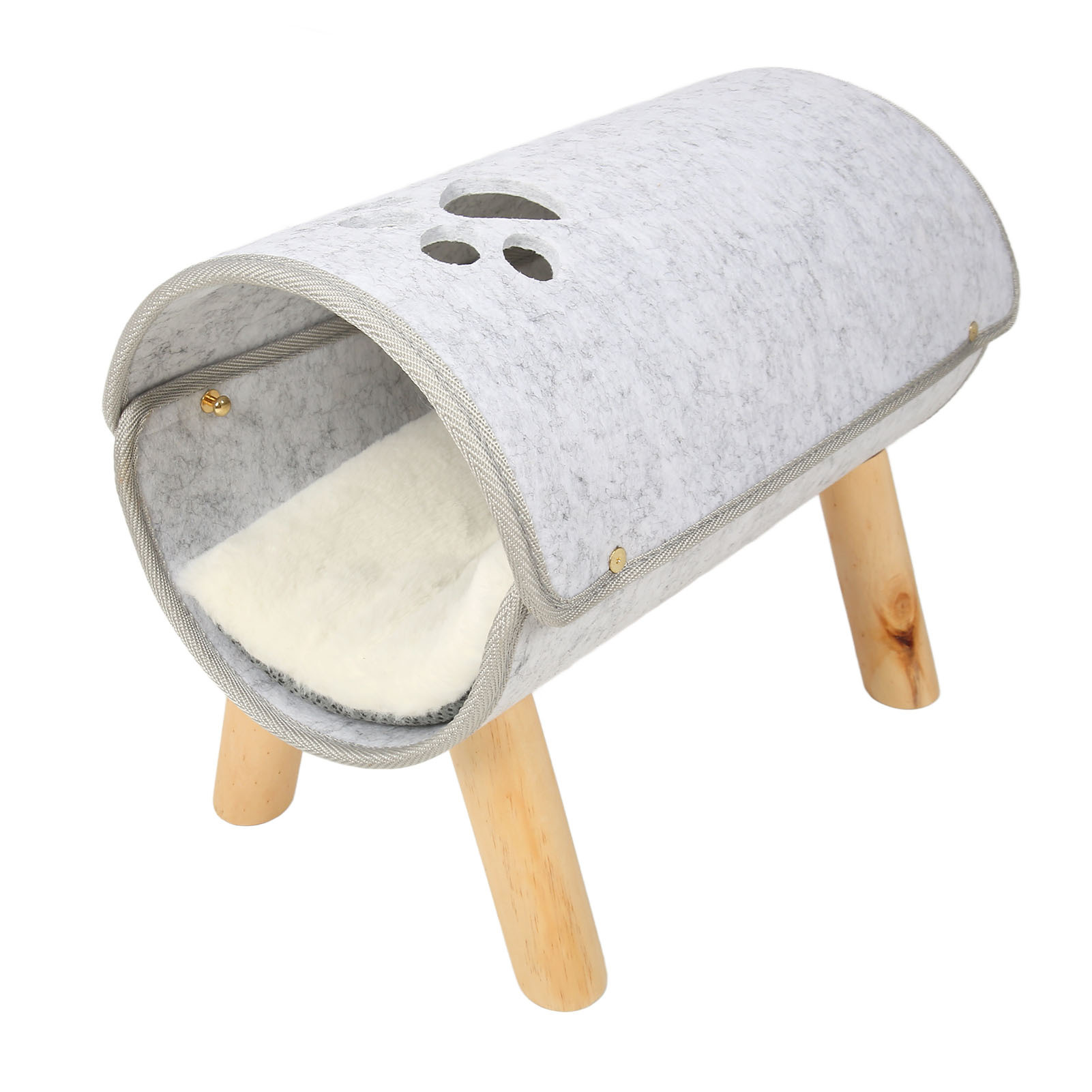 Cocosity Katzentunnel Bett,Katzentunnel,Erhöhte Katze Tunnel Bett,Erhöhte Katze Tunnel,Katze Bett,Haustier Tunnel Bett