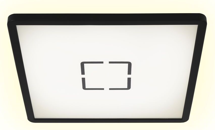 LED Deckenleuchte ultraflach Hintergrundbeleuchtungseffekt 18W Briloner 3390-015
