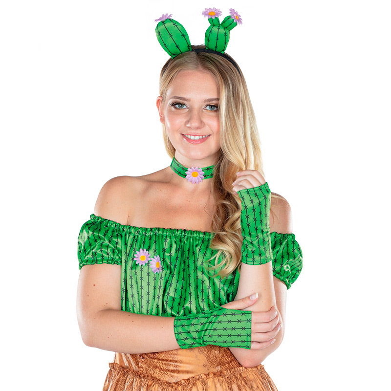 Kinderkleidung lustiger Kaktus Jumpsuit Party Karneval Cosplay Kostüm