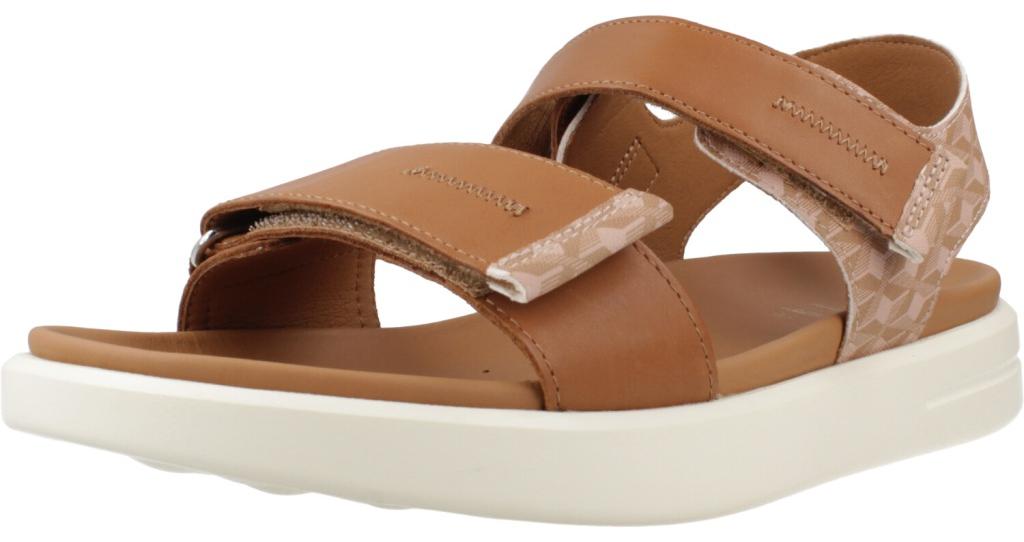 GEOX D XAND 2S Atmungsaktive Schnürschuhe für Herren mit atmungsaktiver Sohle Braun