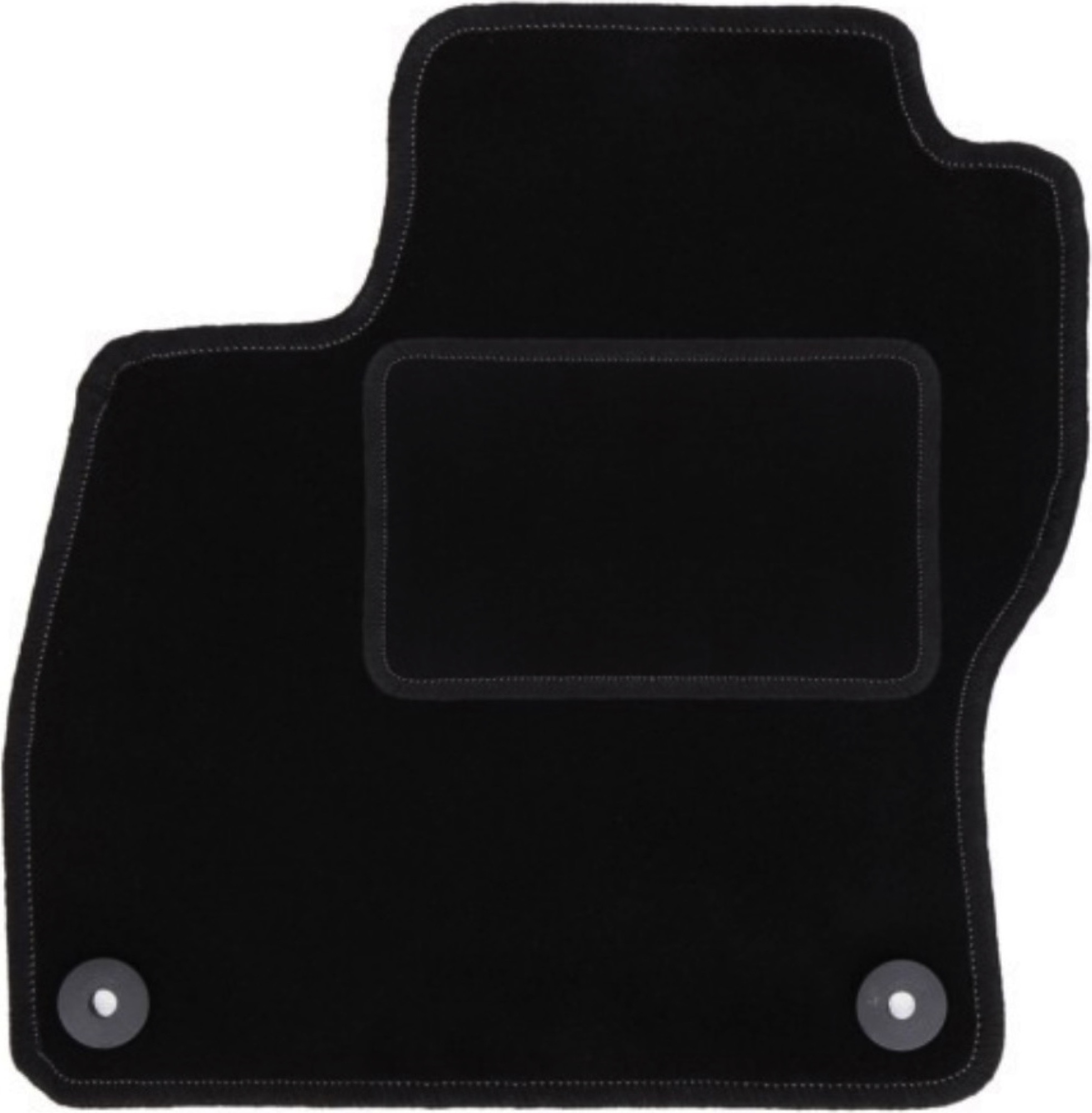 Wielganizator Gummimatten Für Ford Mondeo MK4 (2012-2014) - 4-teiliges Set In Schwarz