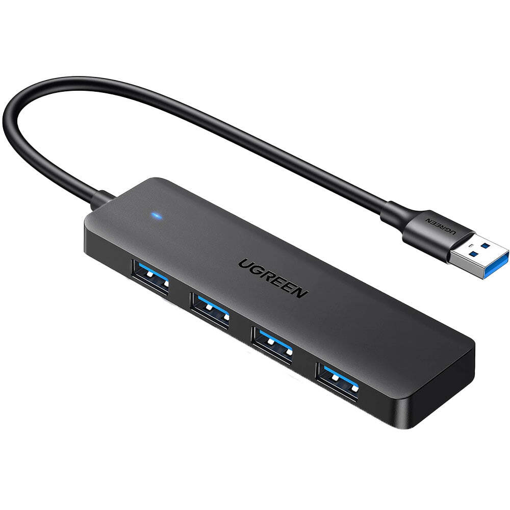 Ugreen USB 3.0 4-PORT HUB USB-A TO 4XUSB, Andocken, USB 3.2 Gen 1 (3.1 Gen 1) Type-A 25851