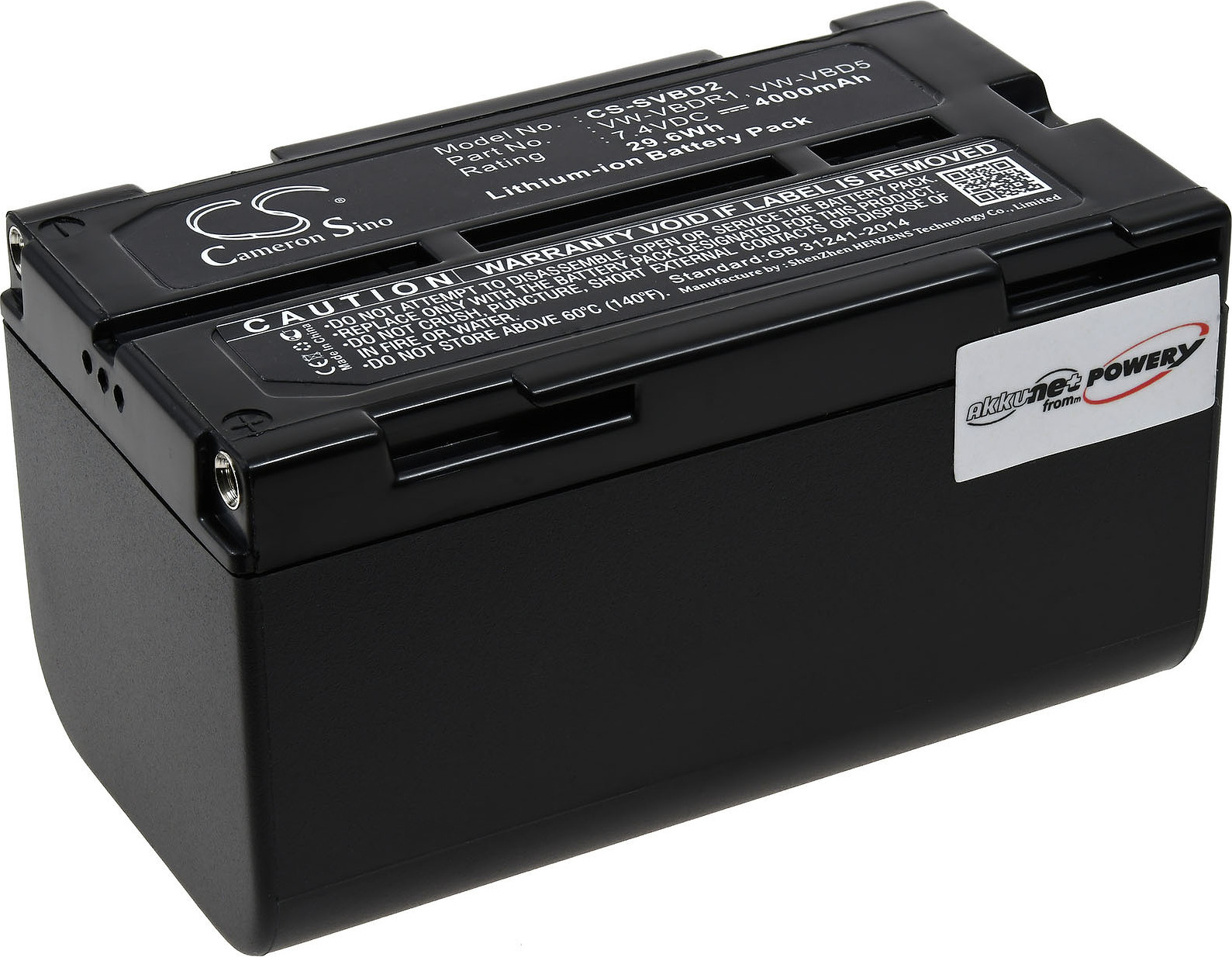 Powery Akku für Sokkia Typ BDC-58 G1.75.SOK.999.8E