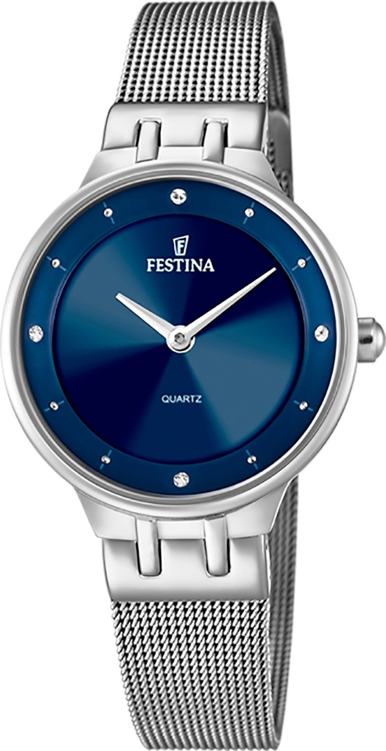 Festina dámske náramkové hodinky z nehrdzavejúcej ocele strieborné Fashion D2UF20597/3
