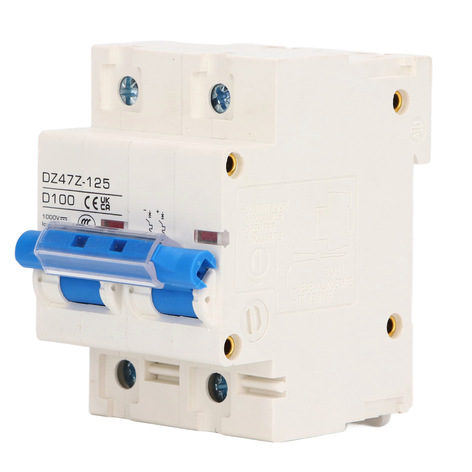 Cocosity DC-Leistungsschalter,2P-Leistungsschalter,Miniatur-Leistungsschalter,Mini-Leistungsschalter,Leistungsschalter,Elektrische Ausrüstung