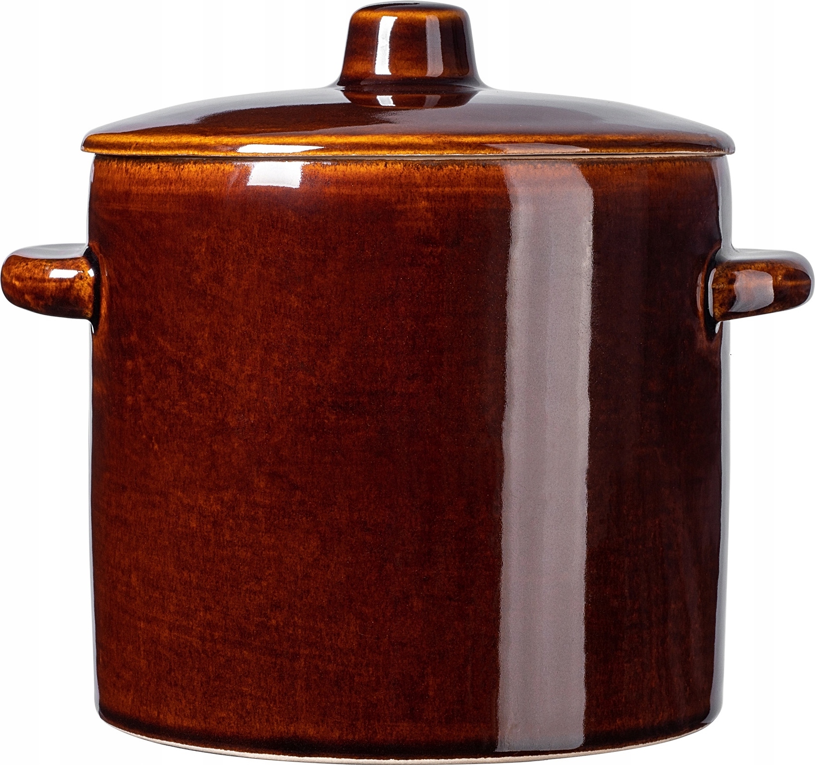 KADAX Gärbehälter für Hausbrauereien "Athena", Sauerkrautgärtopf, Tonfass, Topf 1,5L K8668