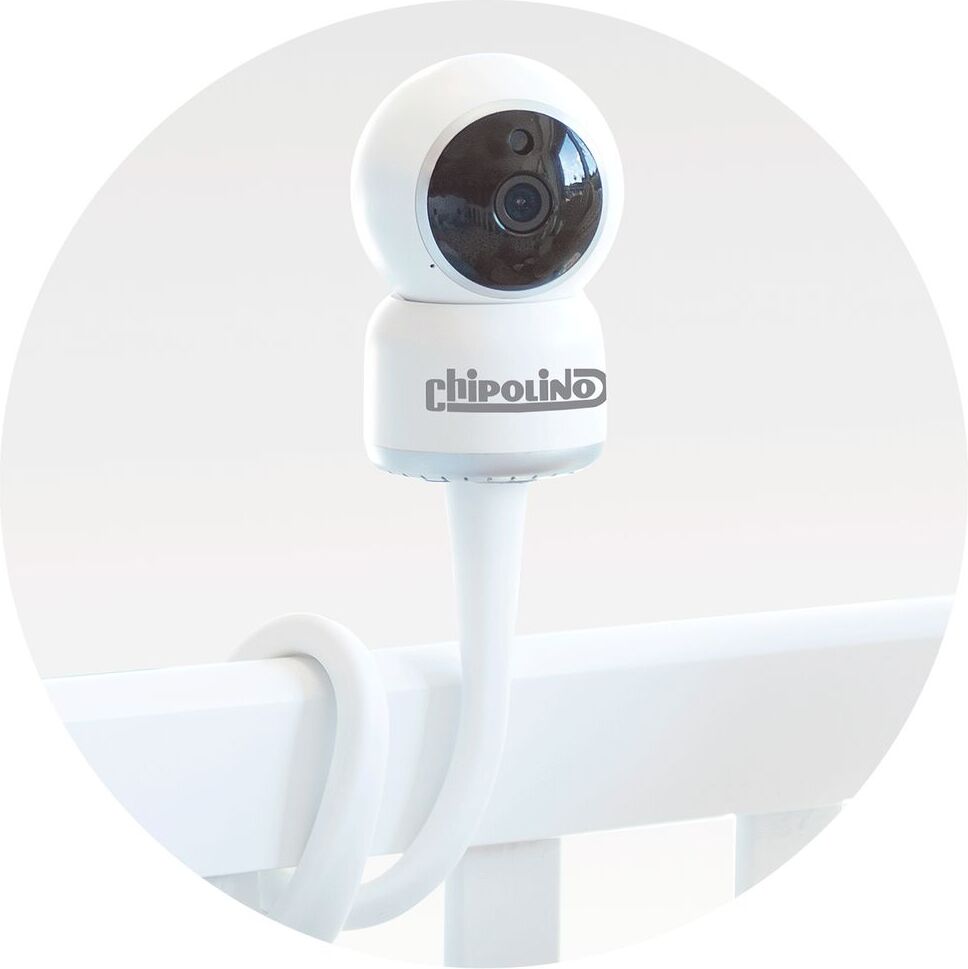 Chipolino Ersatzkamera Babyphone Atlas, Babyeinheit, flexibler Silikonstnder wei VIBEFATCAM023