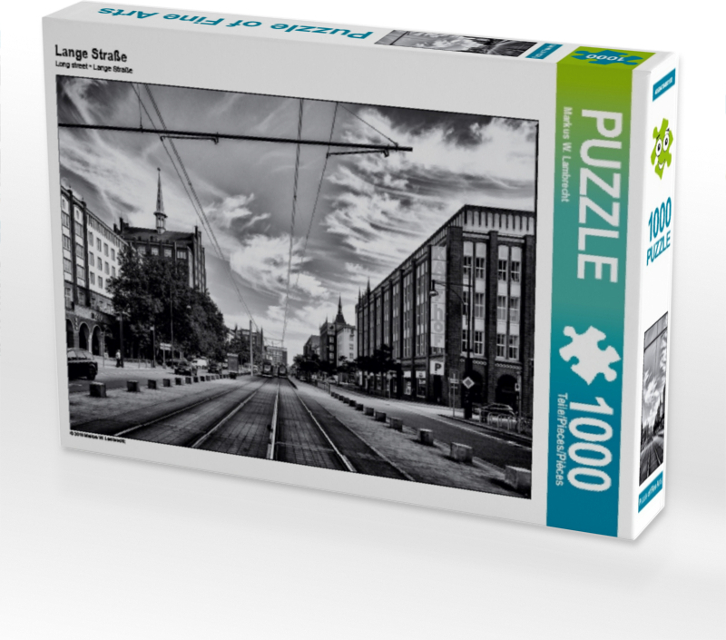 Calvendo Lange Straße 1000 Teile Puzzle quer 640x480mm, W. Lambrecht Markus; 7432943