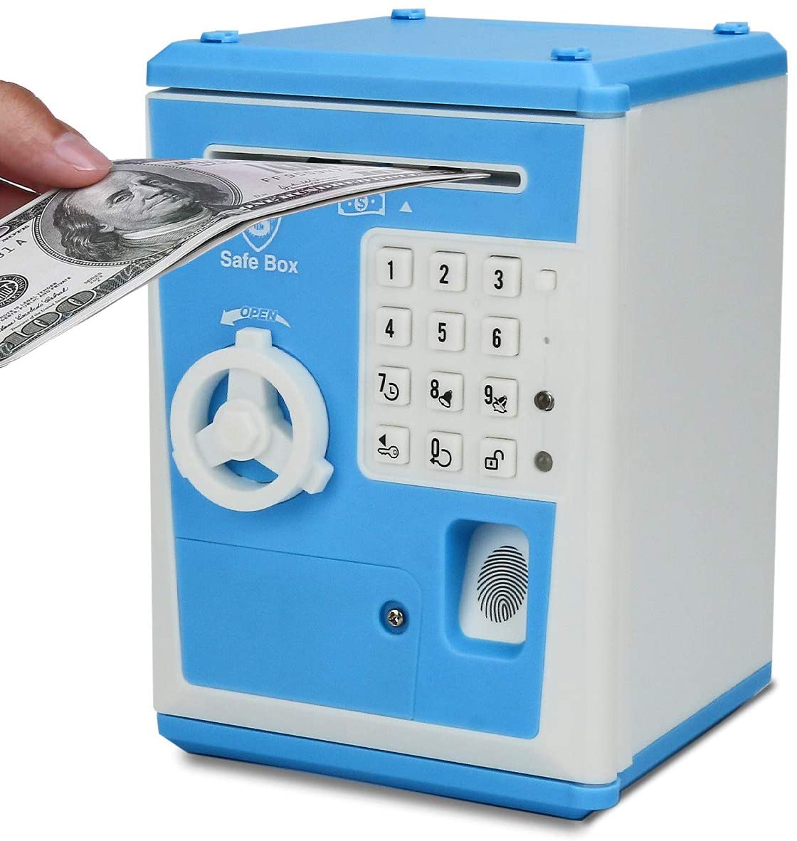 Spardose Geldautomat Sparbüchse Sparschwein ATM Elektrische Neujahrs Gesche 