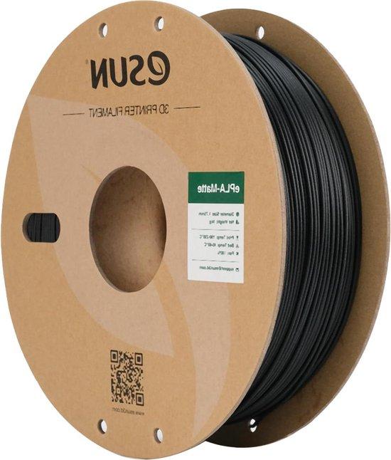 OEM es PLA 3D Druckmaterial - Präzision +/- 0.02mm - 1kg Spule - 1.75mm - Schwarz 2026
