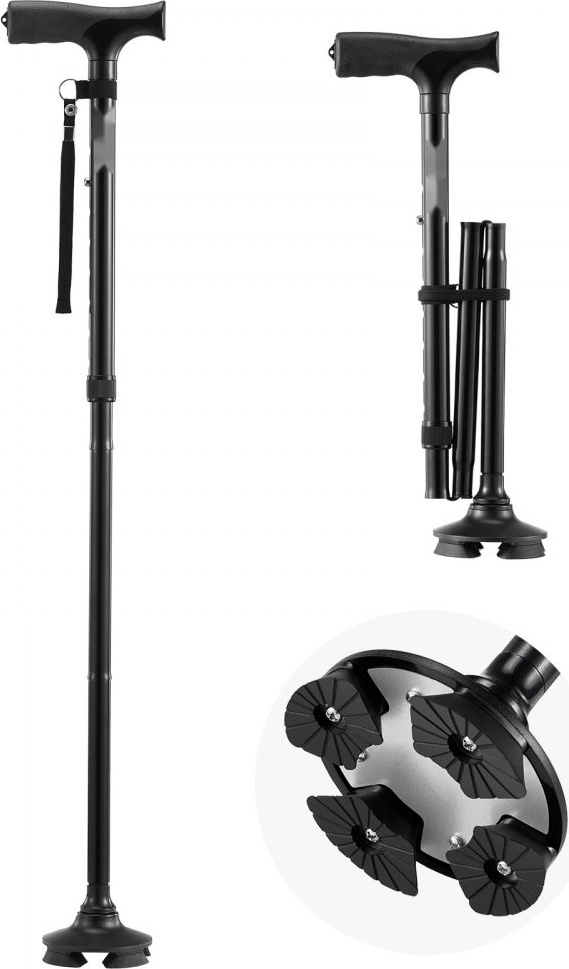 StarTech Gehstock Gehhilfe - Spazierstock Wanderstock 770-940mm - Gehstütze mit 113kg Tragfähigkeit SZKZD4JWXDZBY6QAOV0