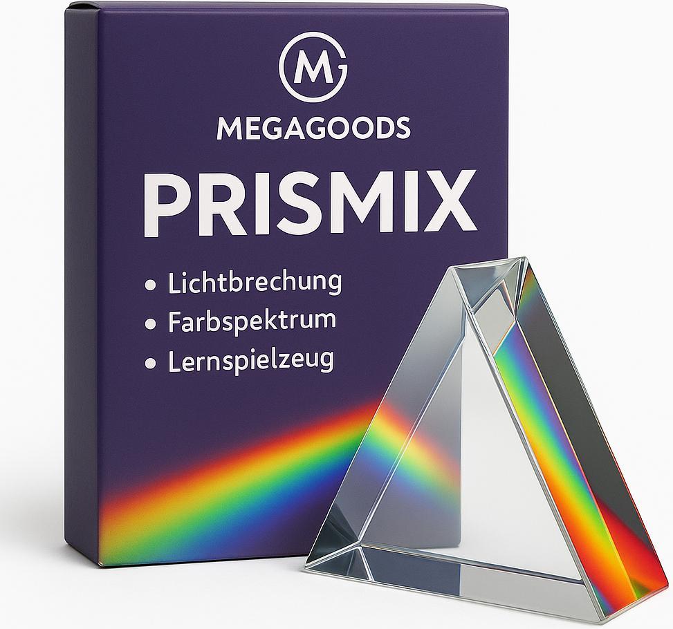 MAVURA Kinder Prisma Lernspielzeug Lichtbrechung Farbenspektrum DE. 1005004675159418-without box