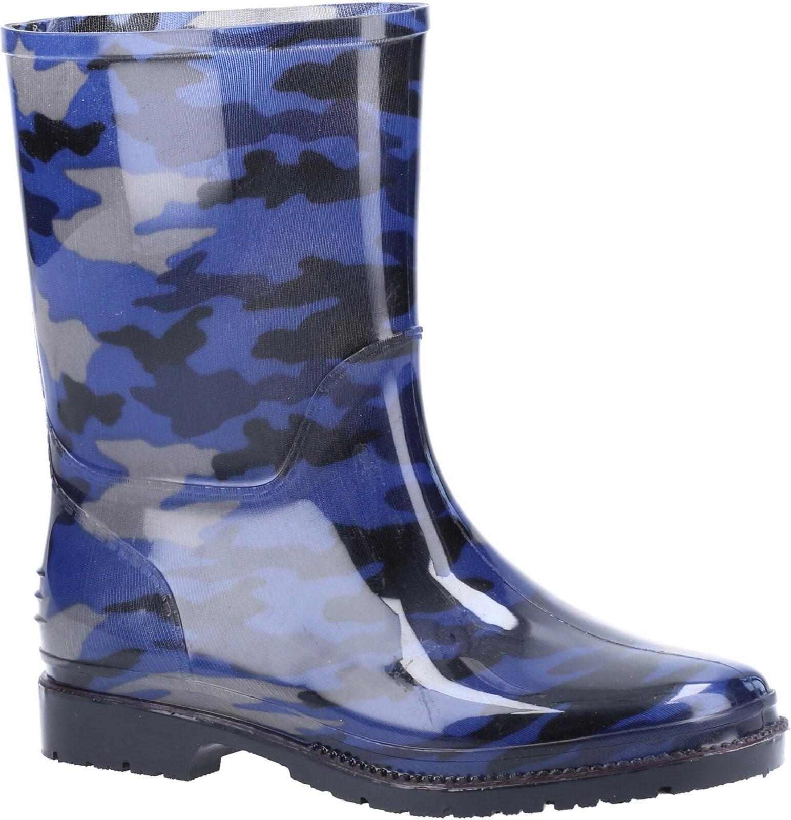 Cotswold - Detské gumáky, PVC FS8111 (31 EU) (námornícka modrá)