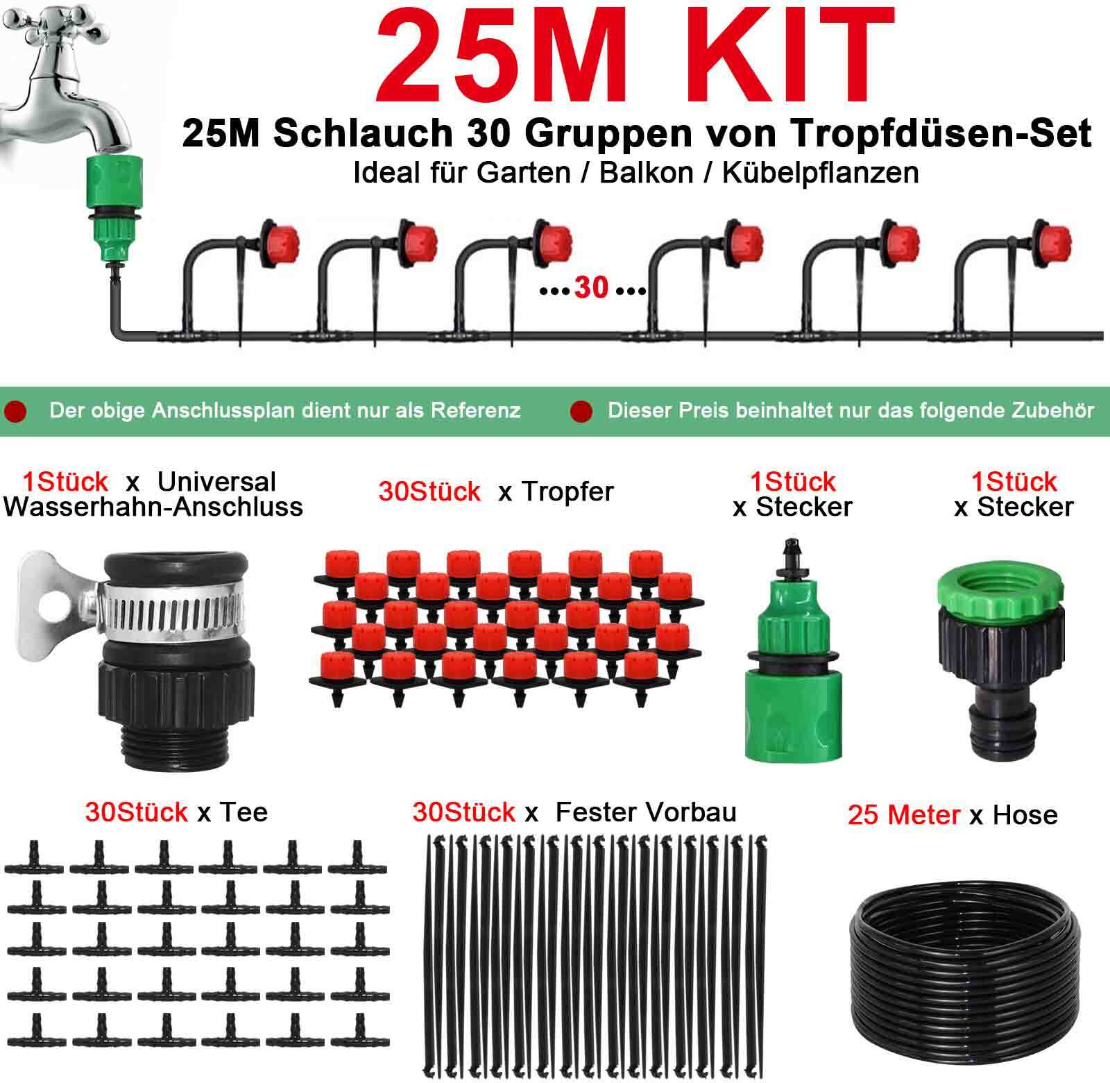 Tubo irrigazione giardino Smash diam 3-4 19mm 25m