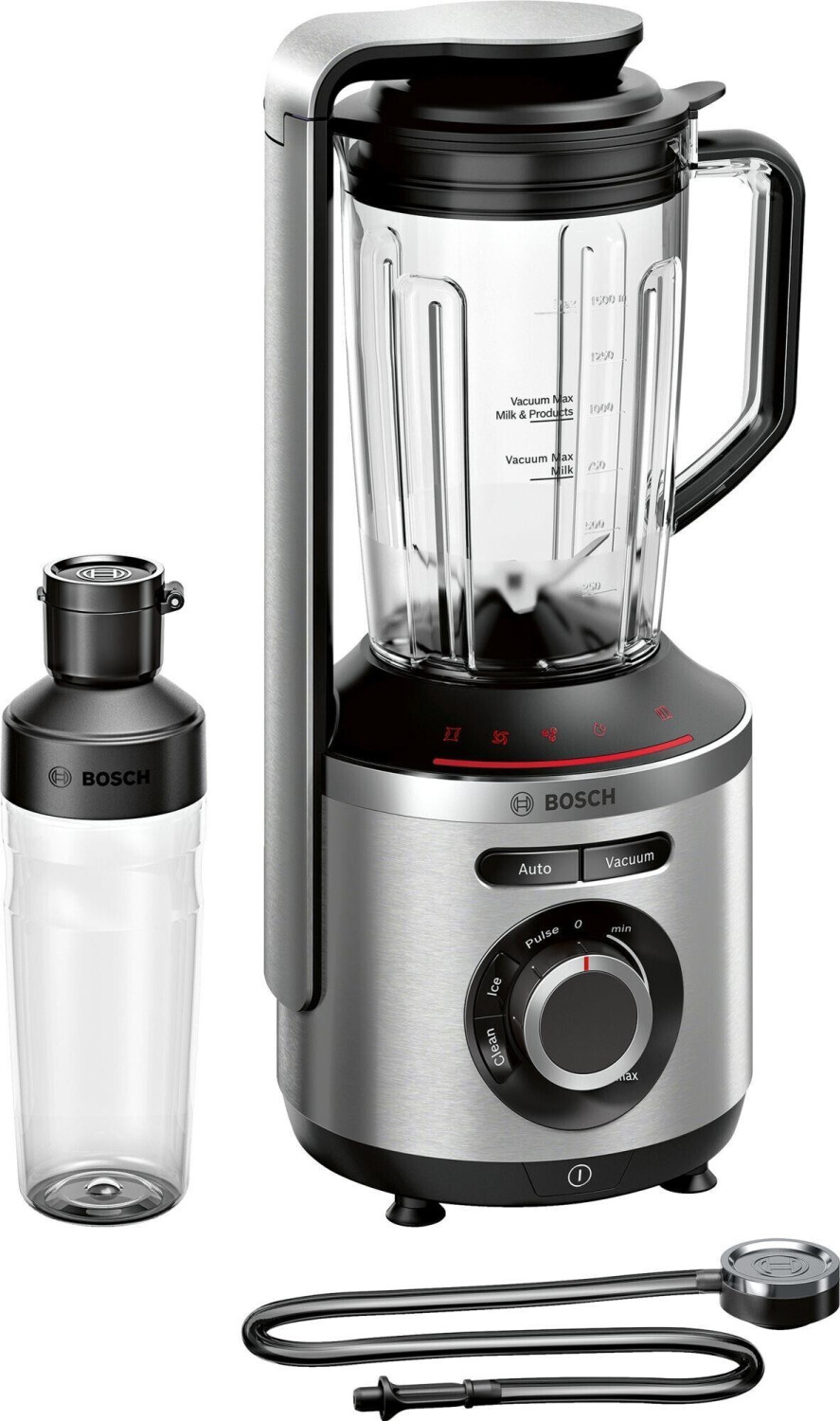 Bosch Standmixer Küchengeräte MMBV621M VitaMaxx Vakuumfunktion To Go Flasche