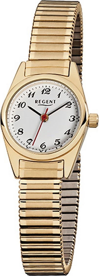 Regent oceľové dámske hodinky F-271 quartz náramok zlaté D2URF271
