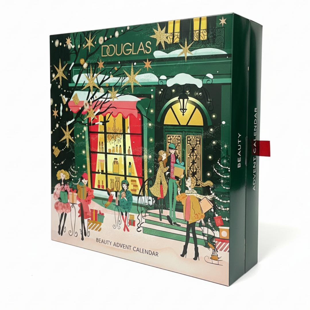 Douglas Collection Frauen Adventskalender 2025 MAKE-UP & PFLEGE Beauty Advent Calendar mit 24 Hautpflege, Make-up-Produkten, für Damen ( Wert 140 ) 1229650