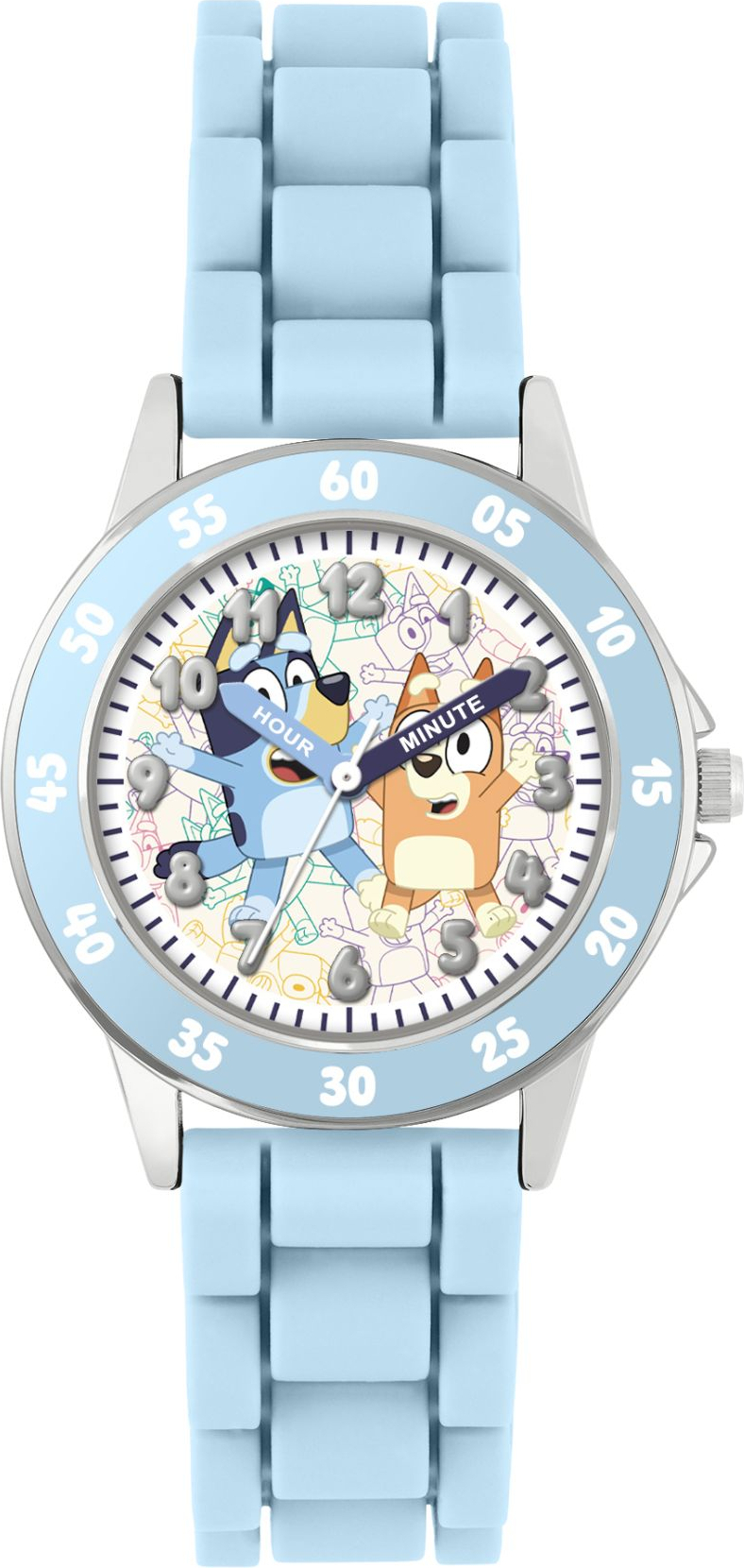 Modré hodiny na učenie